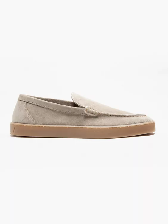ESPRIT Leder Loafer in beige