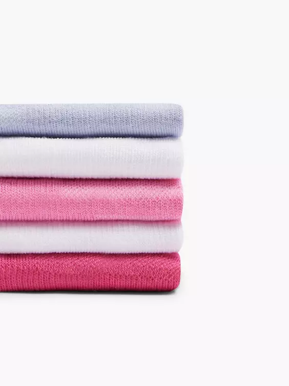 Skechers 5er Pack Socken in pink