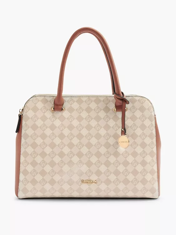 Catwalk Handtasche in beige