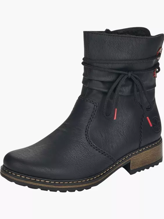 Rieker Damen Kurzstiefel in schwarz