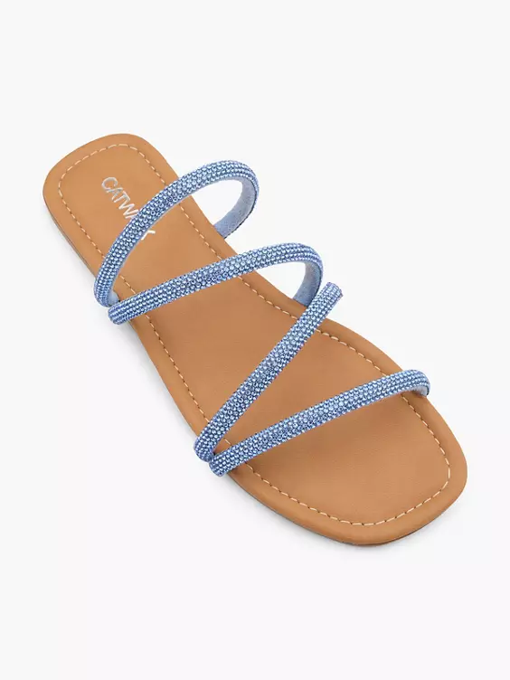 Catwalk Pantolette in blau