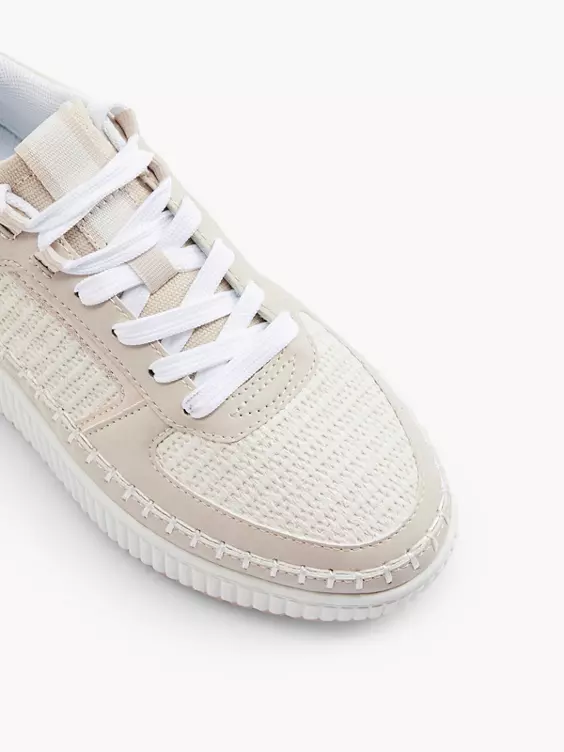 Catwalk Platform Sneaker in beige