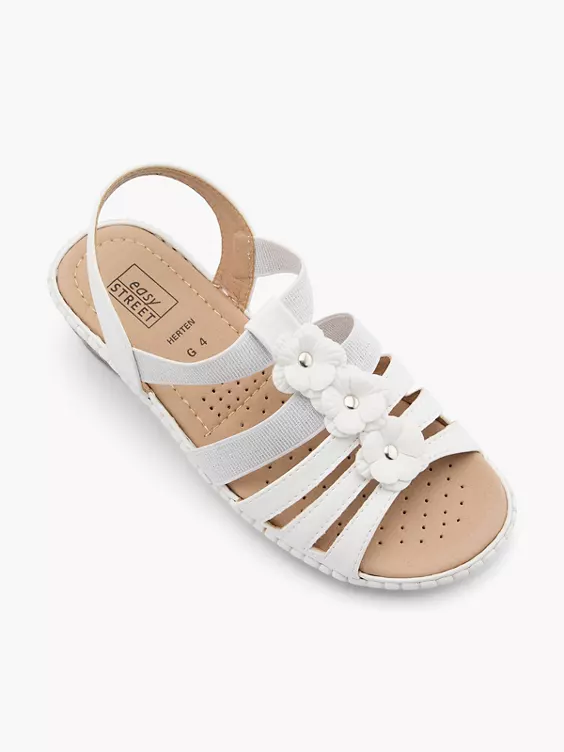 Easy Street Komfort Sandalette in weiß