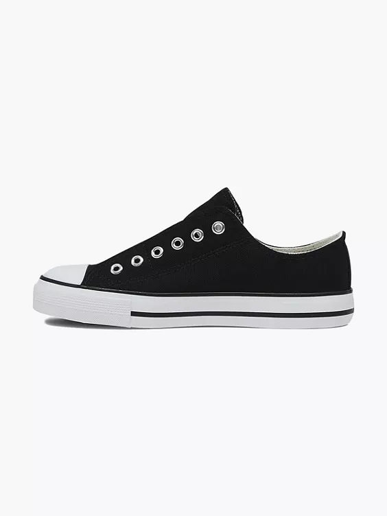 Vty Slip on Sneaker in schwarz