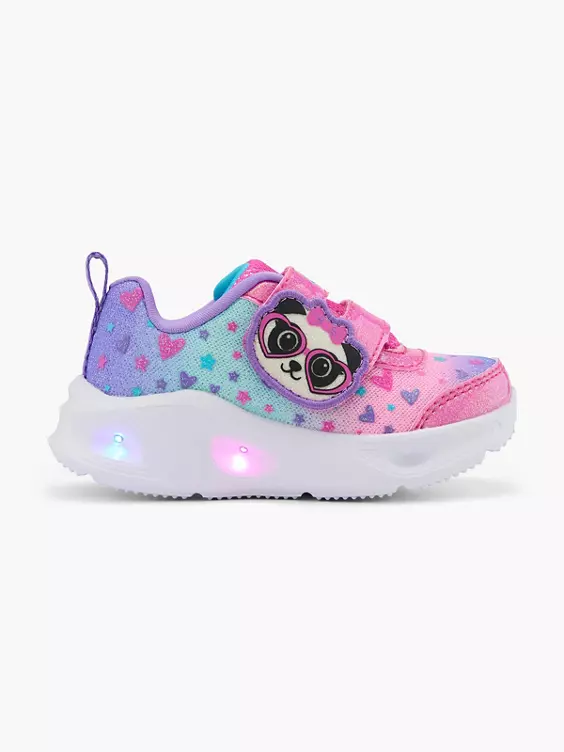 Skechers Sneaker WAVE GLOW - mit Licht in pink