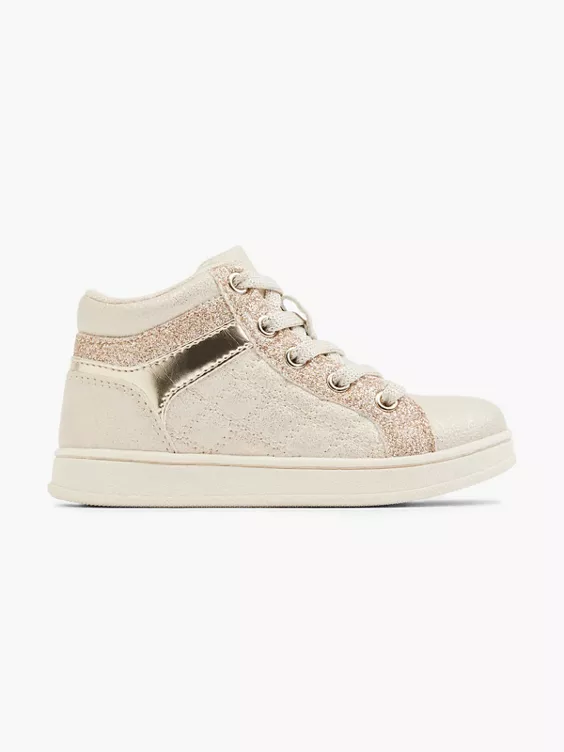Graceland Hoher Sneaker in beige