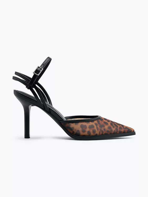 Catwalk Slingpumps in braun