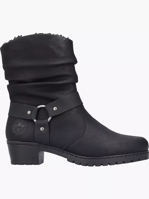 Rieker Damen Stiefeletten in schwarz