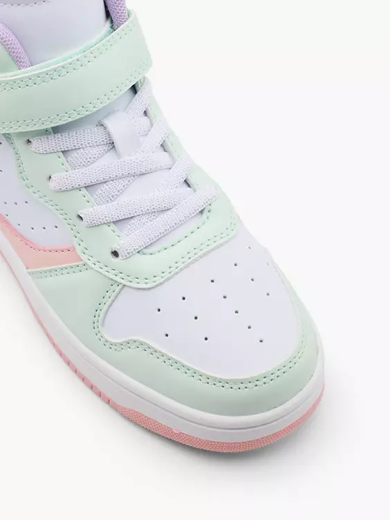 Graceland Hoher Sneaker in weiß