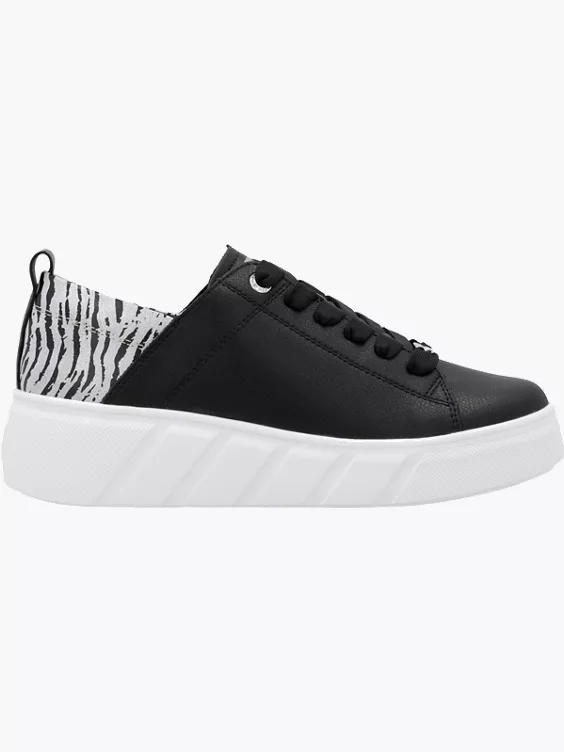 Damen Sneaker Low in schwarz
