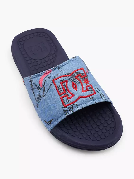 DC Shoes Slides in blau