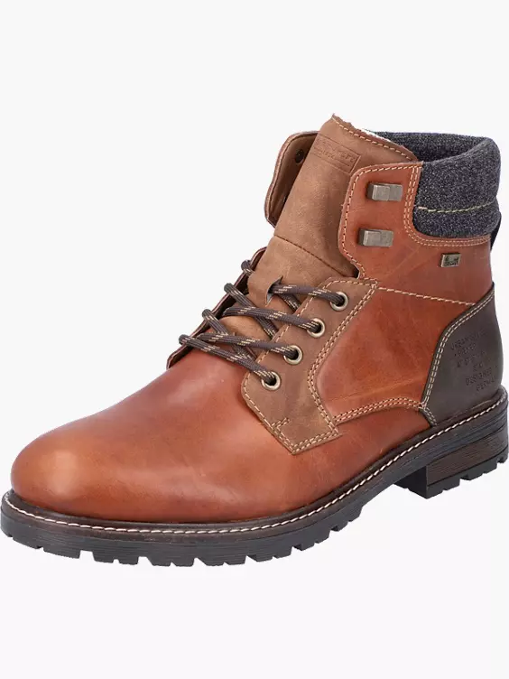 Rieker Herren Schnürstiefel in braun