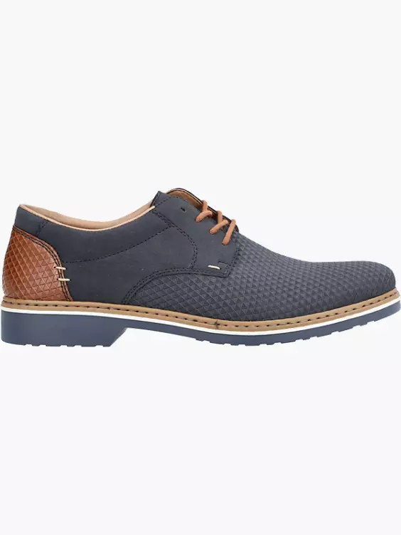 Rieker Herren Schnürschuhe in blau