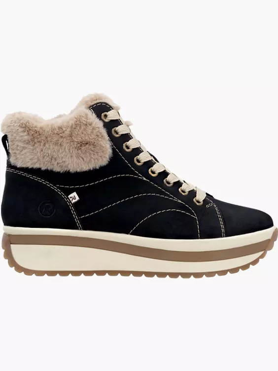 Damen Sneaker High in schwarz