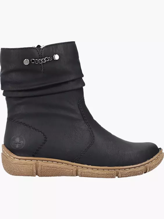 Rieker Damen Kurzstiefel in schwarz