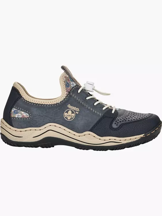 Rieker Damen Slipper in blau