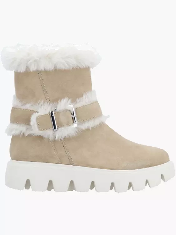 Damen Kurzstiefel in beige