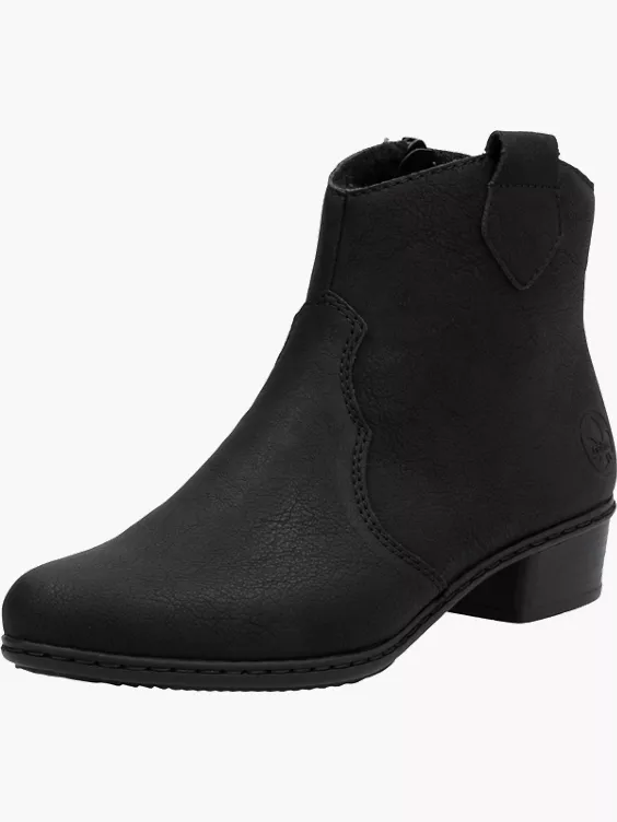 Rieker Damen Stiefeletten in schwarz