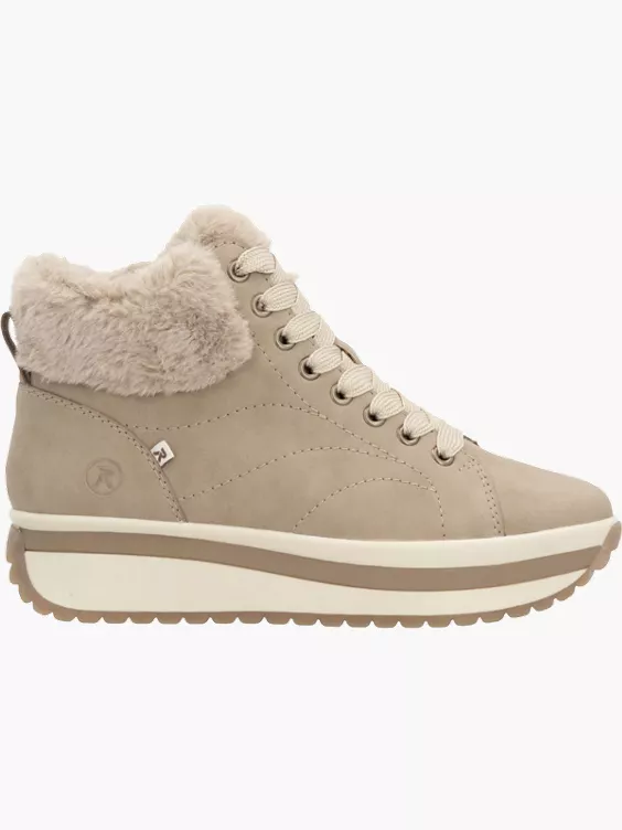 Damen Sneaker High in beige