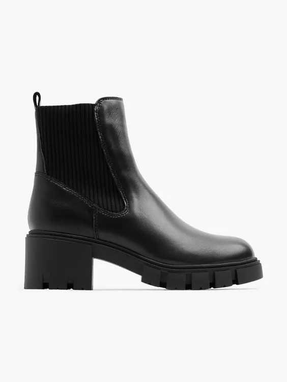 Graceland Chelsea Stiefelette in schwarz