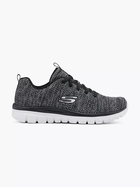 Skechers Sneaker GRACEFUL-TWISTED FORTUNE in schwarz