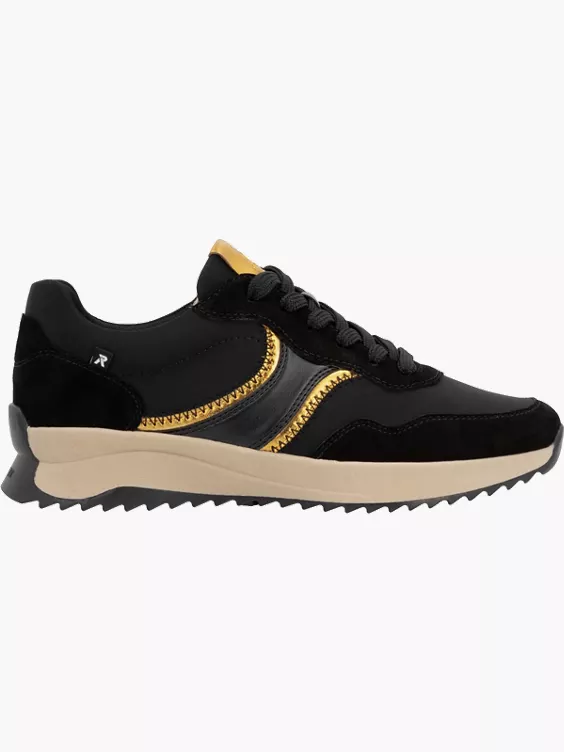 Damen Sneaker Low in schwarz