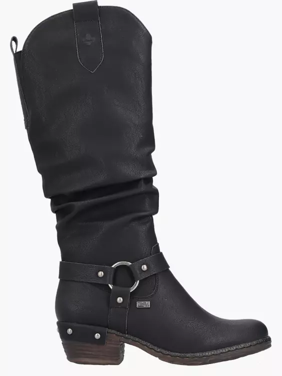 Rieker Damen Hochschaftstiefel in schwarz