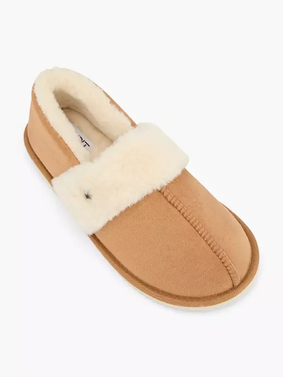 ESPRIT Hausschuh in beige