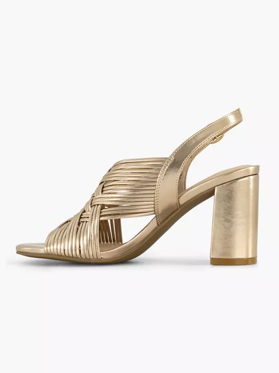 Catwalk Sandalette in gold