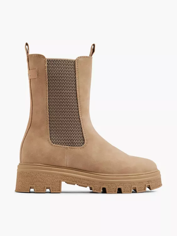 s.Oliver Chelsea Boots in beige