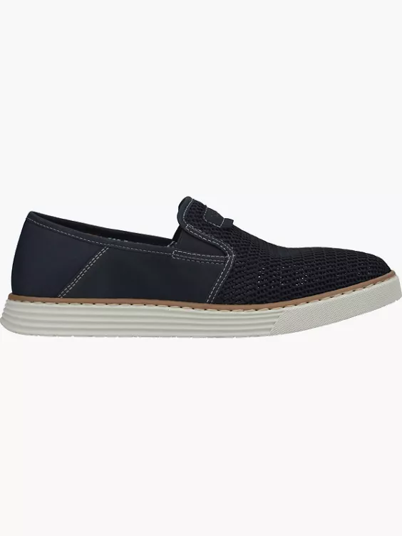 Rieker Herren Slipper in blau