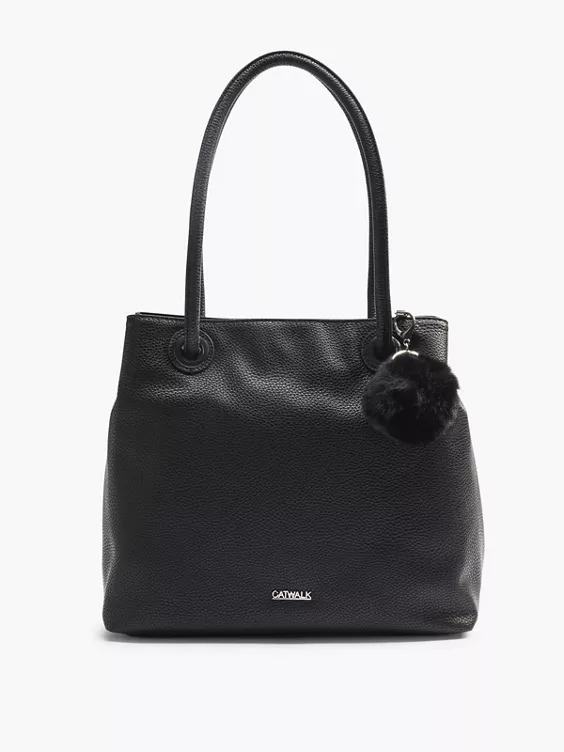 Catwalk Handtasche in schwarz