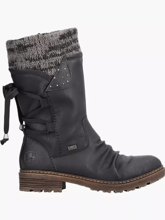 Rieker Damen Kurzstiefel in schwarz