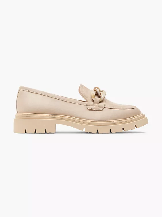 Graceland Chunky Loafer in taupe