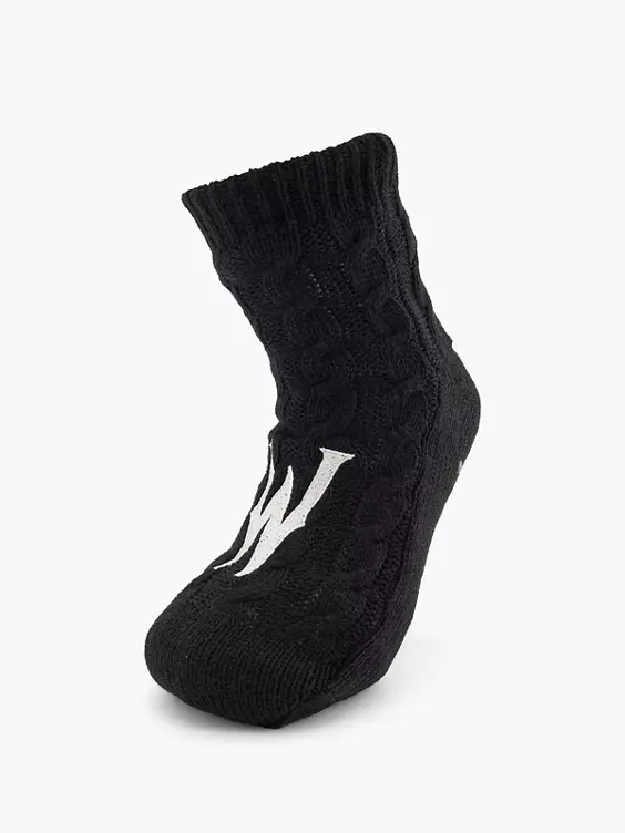 Wednesday ABS Socken in schwarz