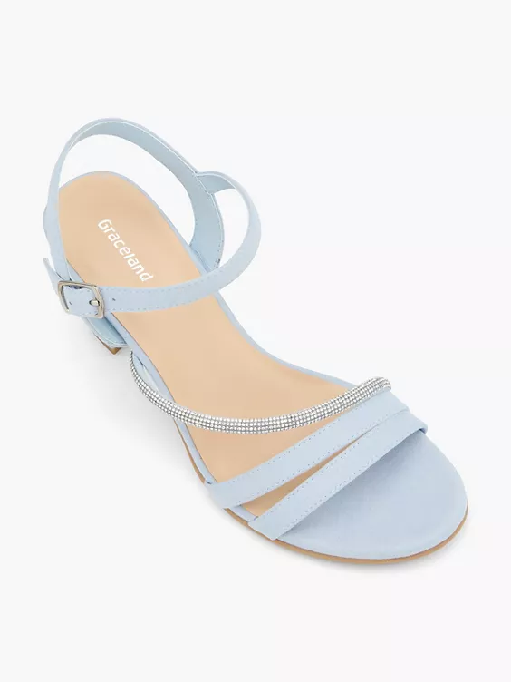 Graceland Sandalette in blau