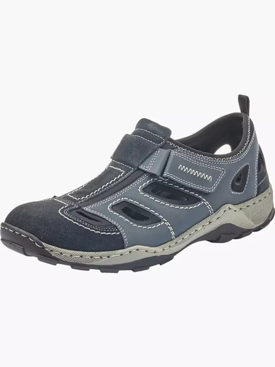 Rieker Herren Slipper in blau