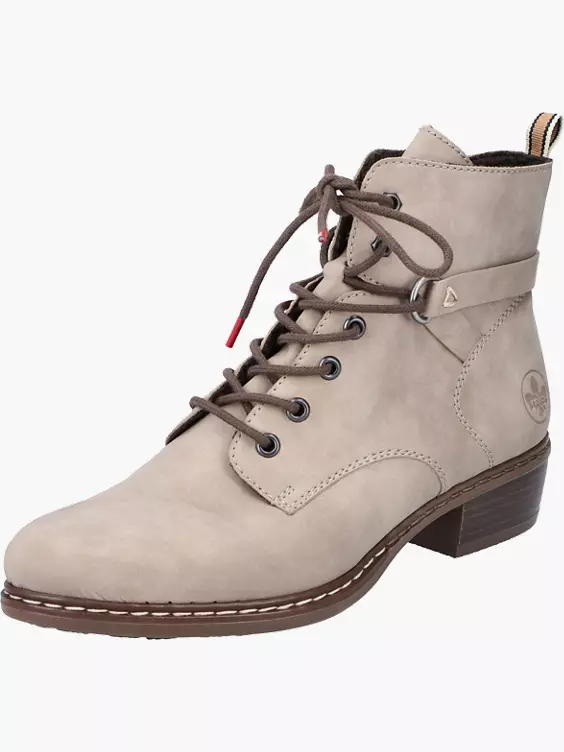 Rieker Damen Stiefeletten in beige