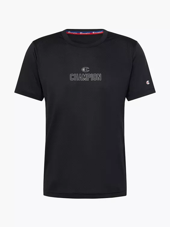 Champion T-Shirt in schwarz