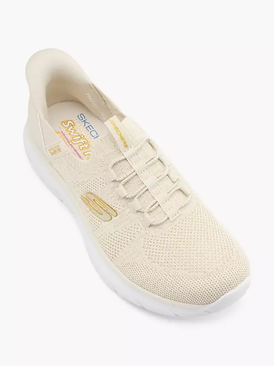 Skechers Slip on Sneaker SWIFT FIT SOLE PROVIDER in beige