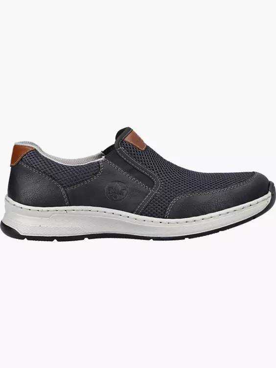 Rieker Herren Slipper in blau