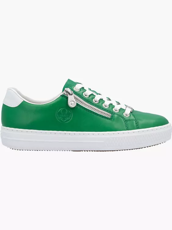 Rieker Damen Sneaker Low in grün
