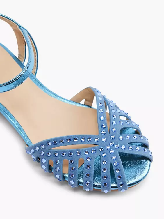 Graceland Sandale in blau