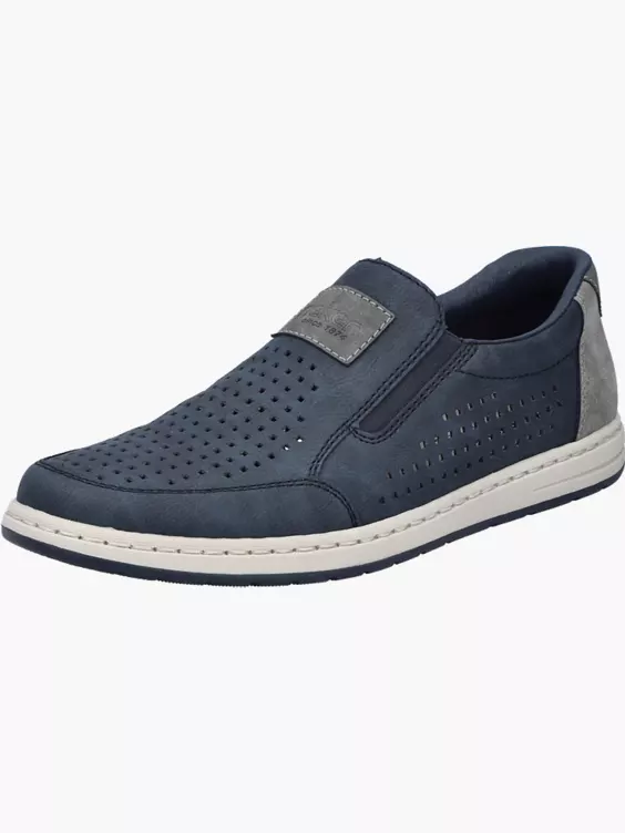 Rieker Herren Slipper in blau