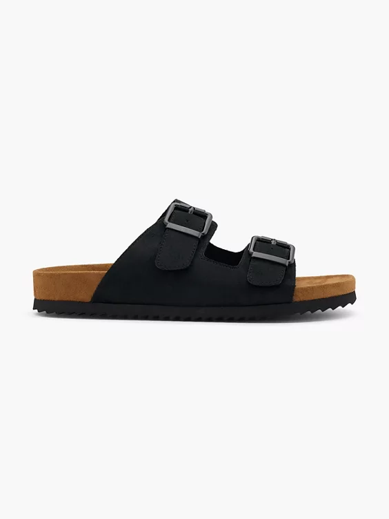 Graceland Pantolette in schwarz