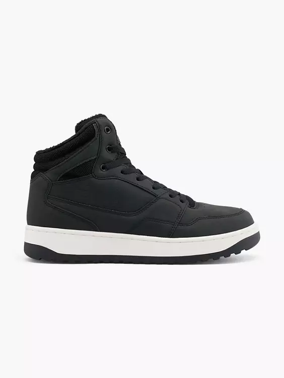 FILA Hoher Sneaker in schwarz
