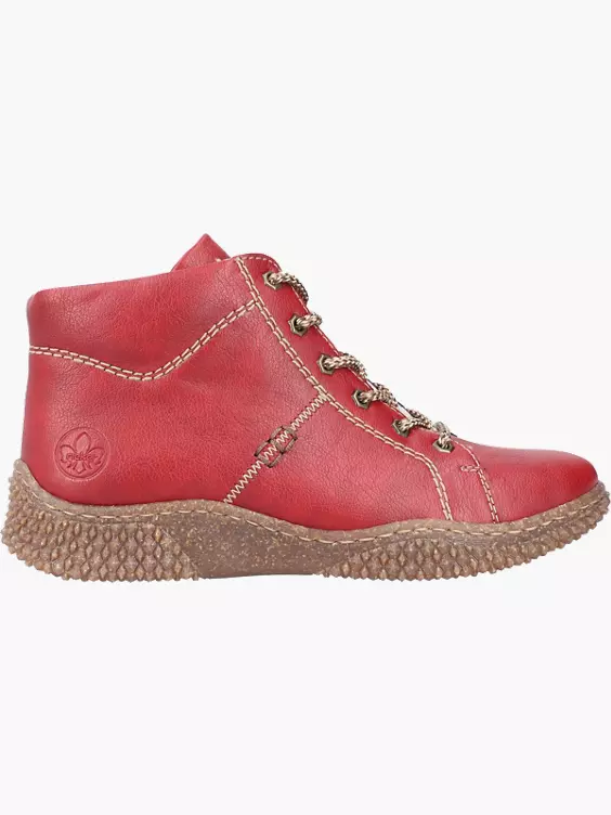 Rieker Damen Kurzstiefel in rot