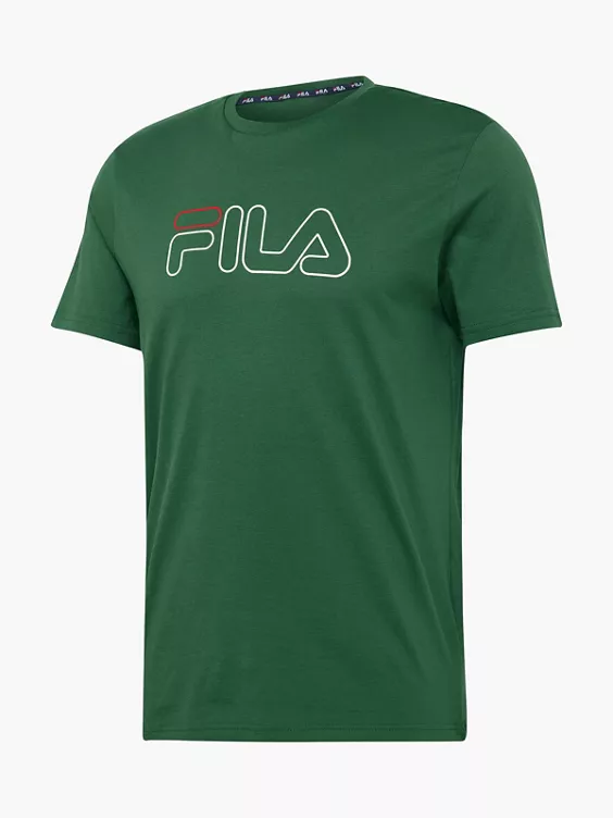 FILA T-Shirt in dunkelgrün
