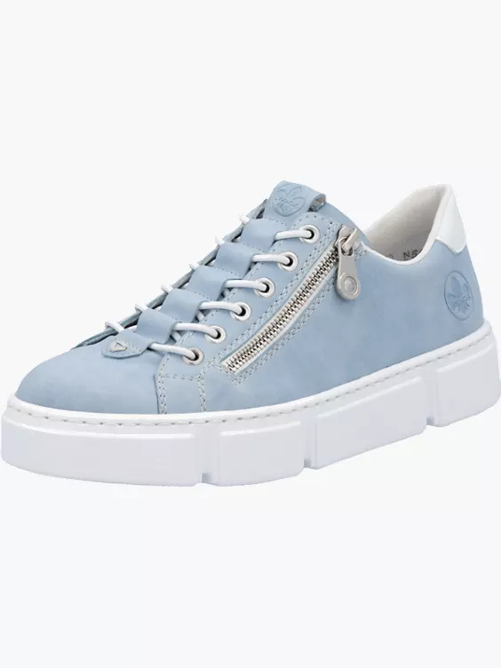 Rieker Damen Slipper in blau