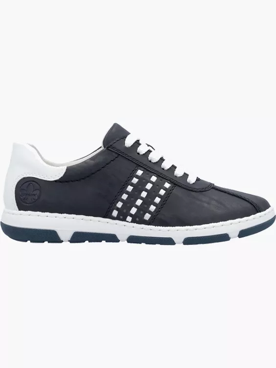 Rieker Damen Schnürschuhe in blau